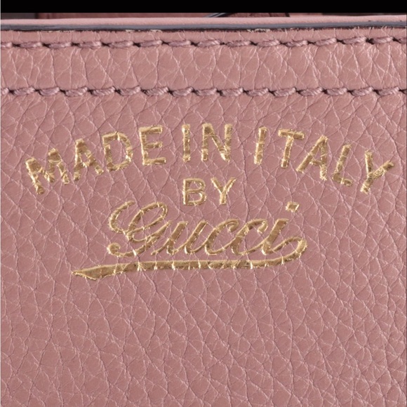 Gucci Bamboo Pink Shopper Small Tote - Picture 3 of 12